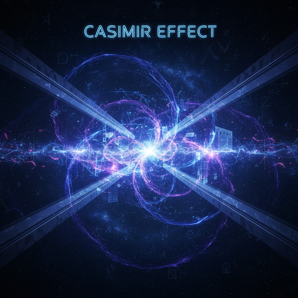 Casimir Effect visualization