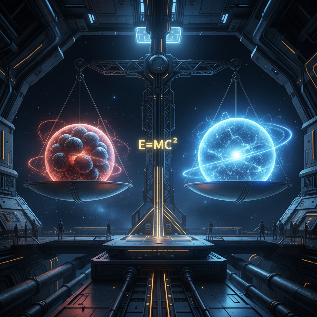 Mass-Energy Equivalence visualization