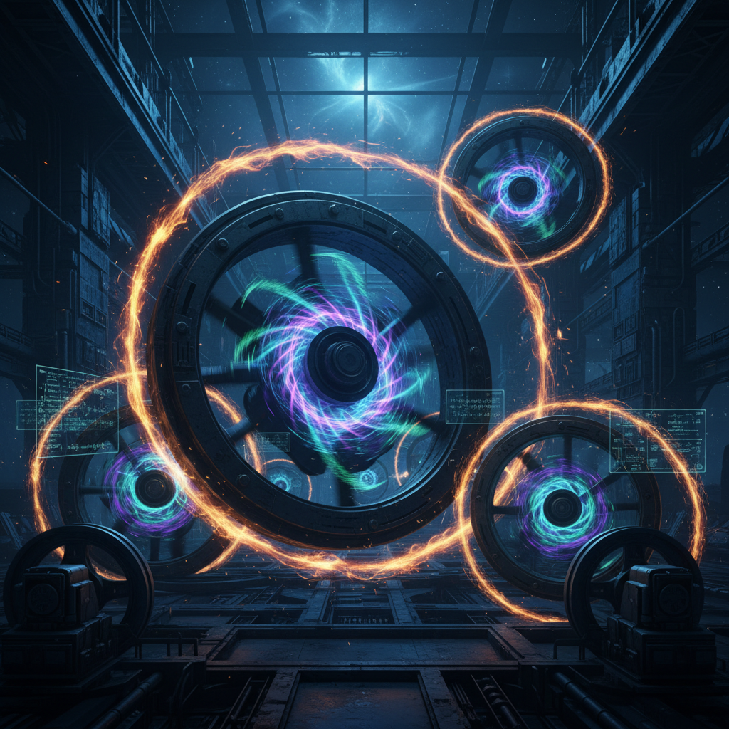 Quantum Chromodynamics visualization