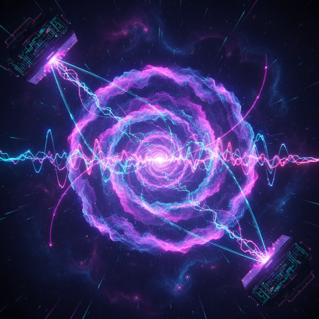 Quantum Cryptography visualization