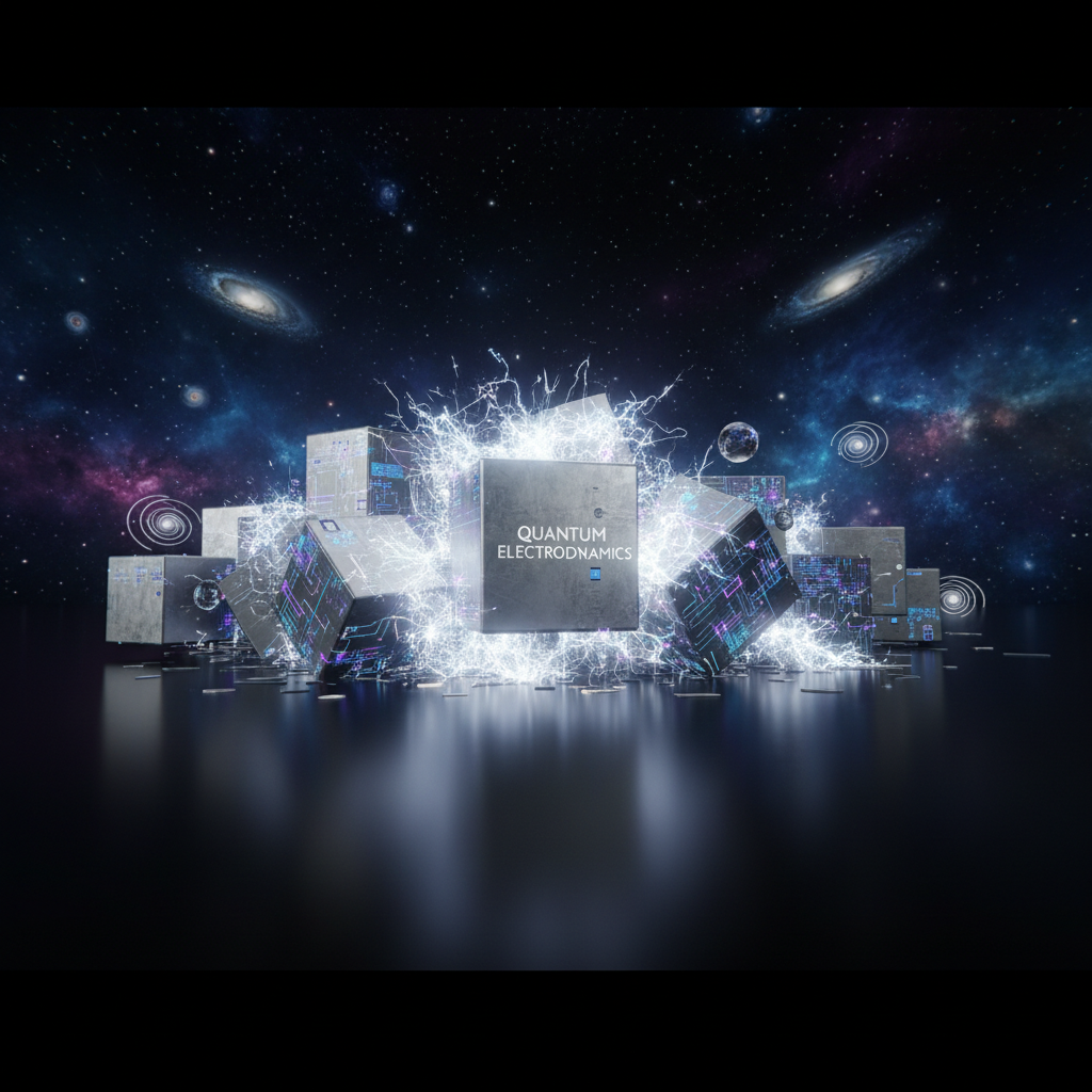 Quantum Electrodynamics visualization