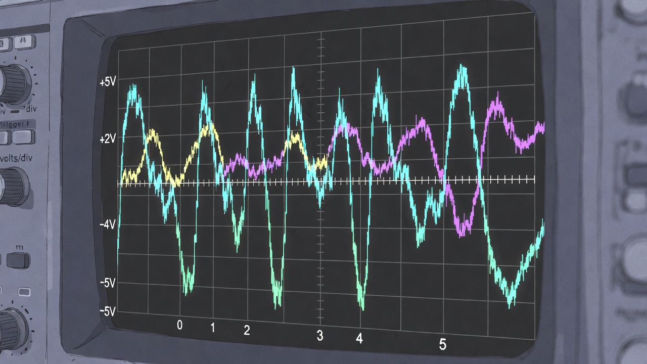 Signal and noise waves